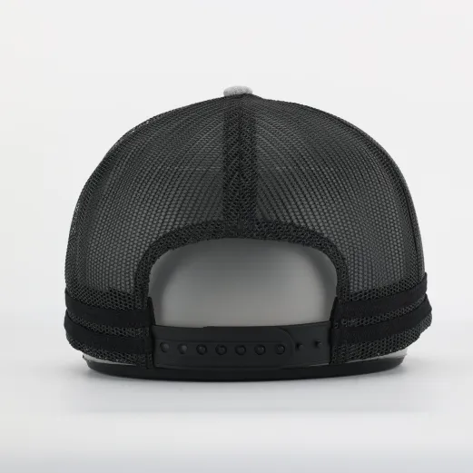 Grey and Black Flow Creek Trucker