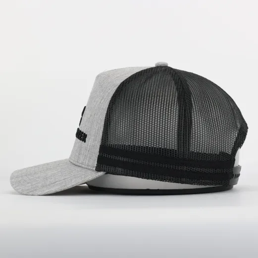 Grey and Black Flow Creek Trucker